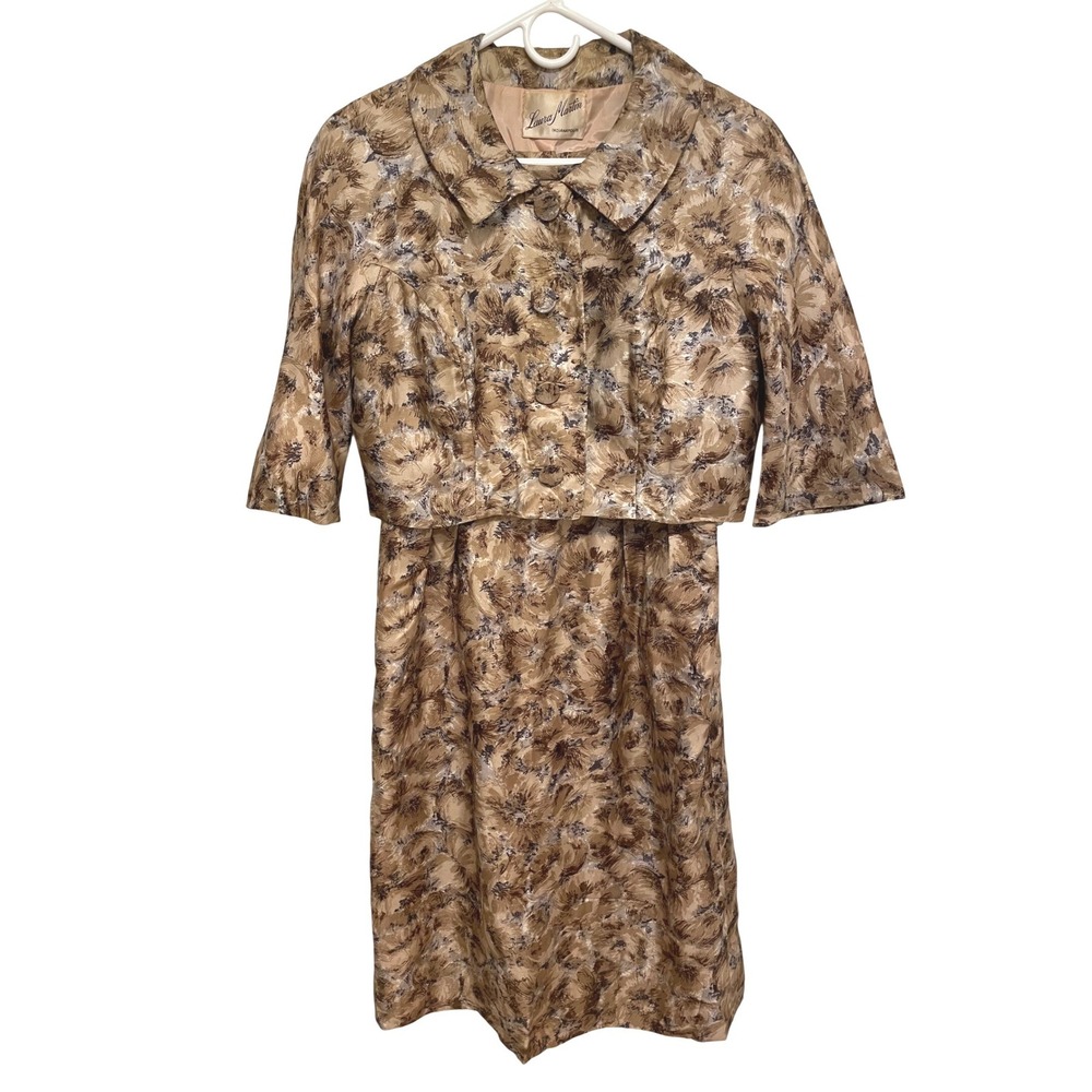 Laura Martin Indianapolis Two‎ Piece Dress with Bolero Jacket Floral Print